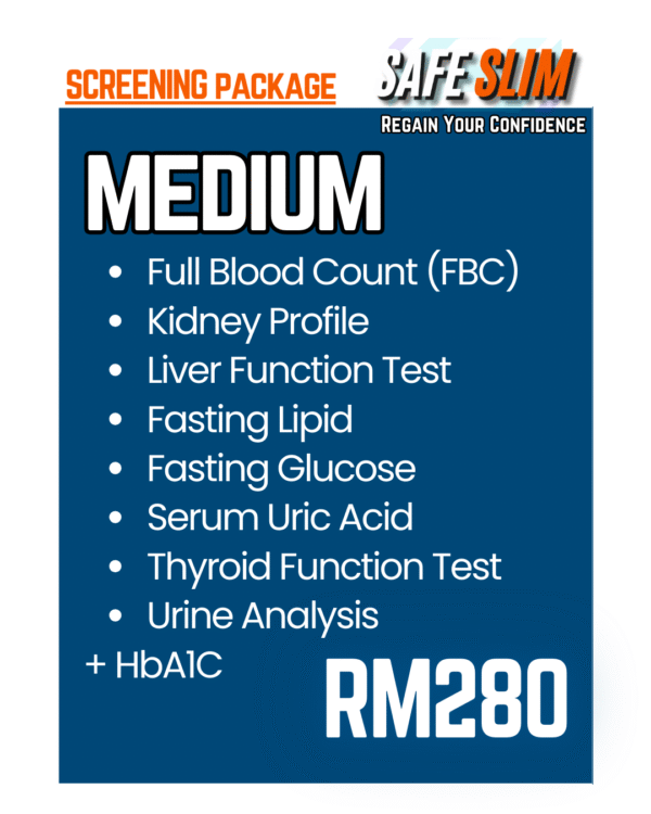 SAFE SLIM MEDIUM SCREENING PACKAGE